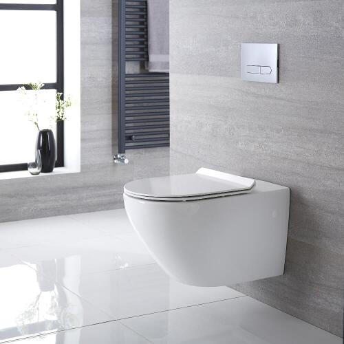 Hangende toiletten