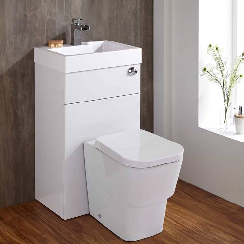 Toilet inclusief meubel