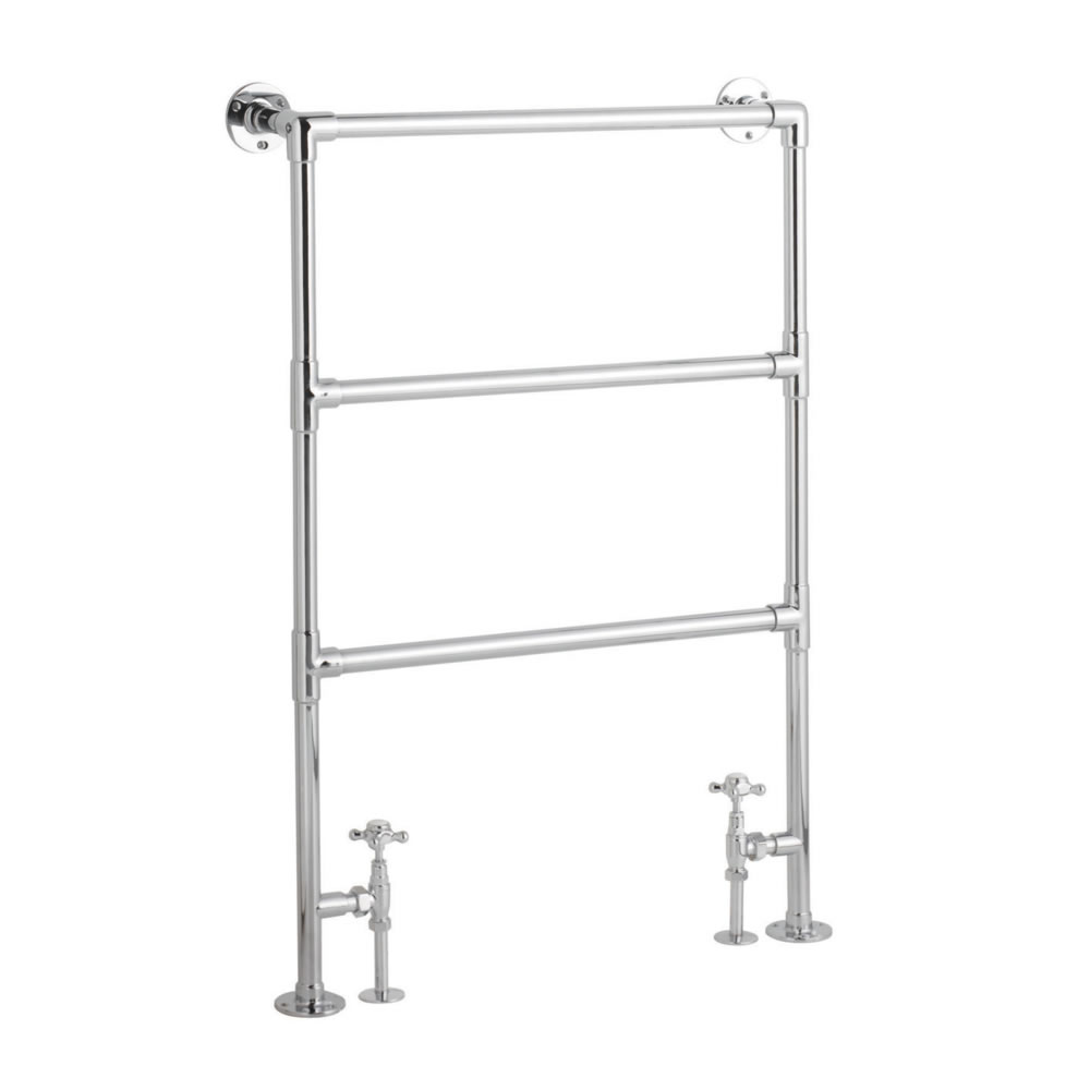Countess Handdoekradiator Klassiek Chroom 93,7cm x 61,5cm x 12,5cm 167 Watt