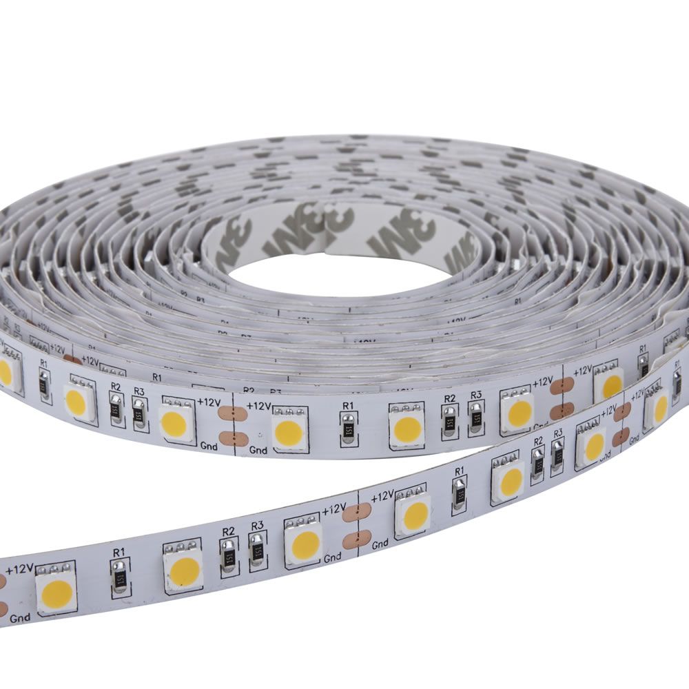 1 x IP20 LED 5050 strip verlichting - 5 meter - Extra Koel Wit - Binnenverlichting