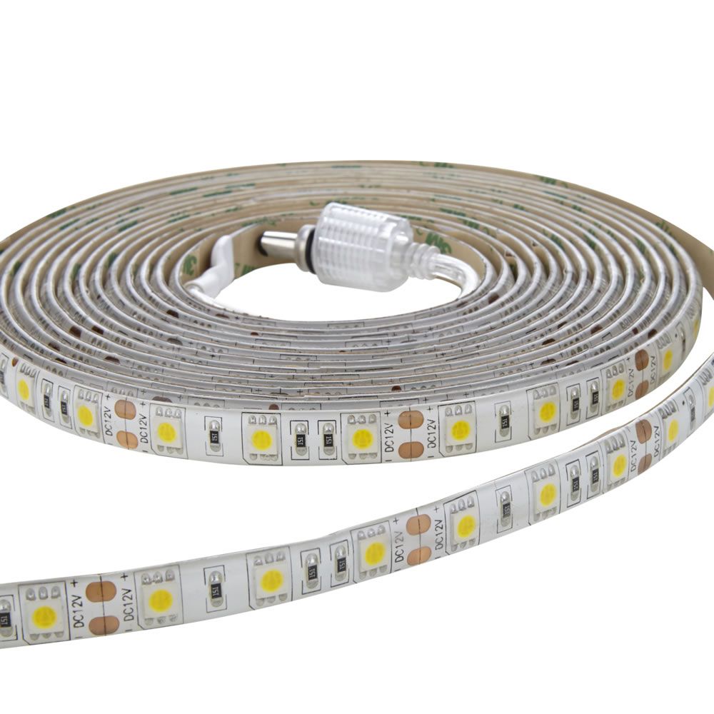 1 x IP65 Waterbestendige LED 5050 strip verlichting - 5m - Warm wit