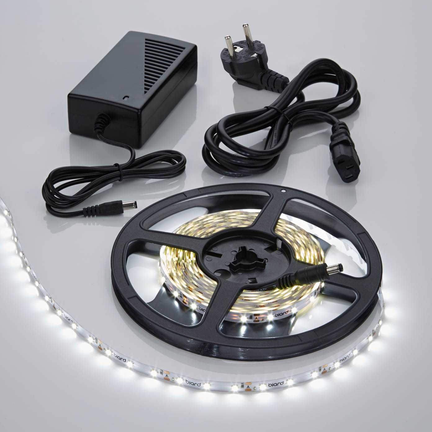 IP20 3528 Led Strip Verlichting Incl Driver & Kabel - 5 Meter - Koel Wit