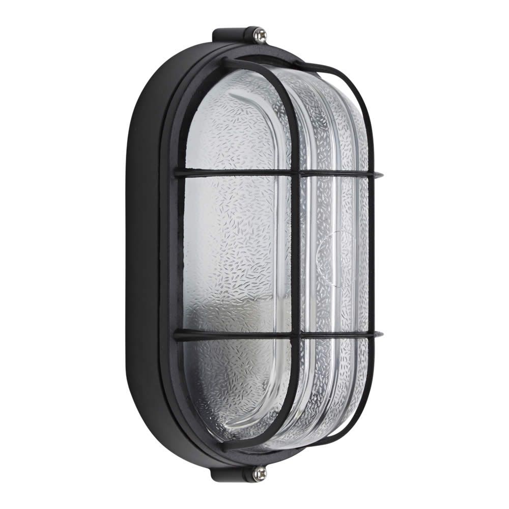 Biard Ovalen Zwarte Buitenlamp