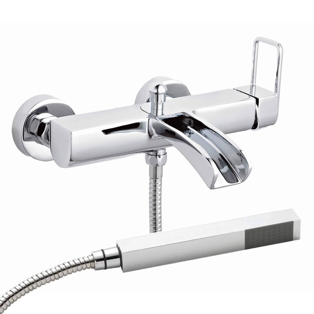 Nevada 2-greeps Badmengkraan met Watervaluitloop + Handdouche+houder