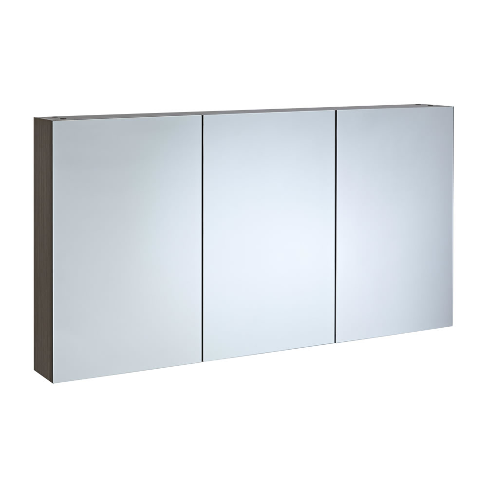 Spiegelkast 135 x 15 x 70cm - Eiken
