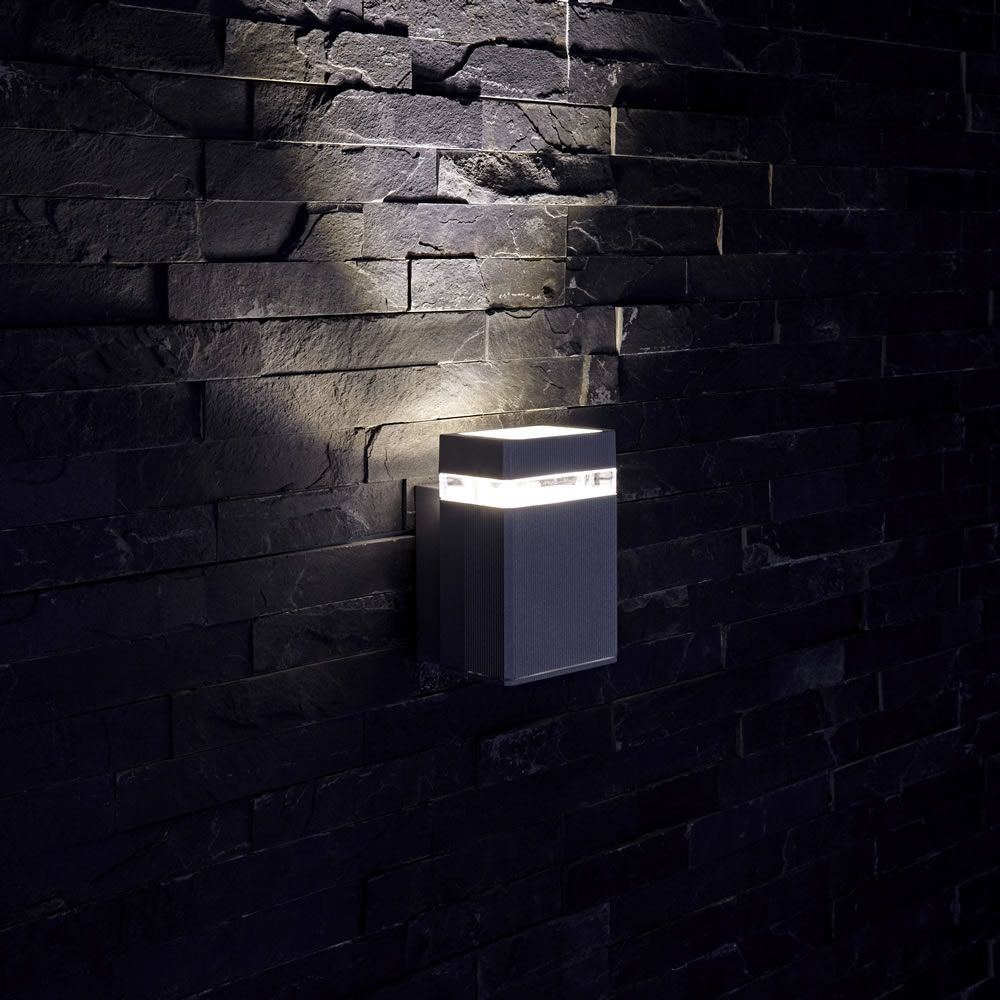 Biard Architect Opwaartse Buitenlamp - gehoekt - Zwart