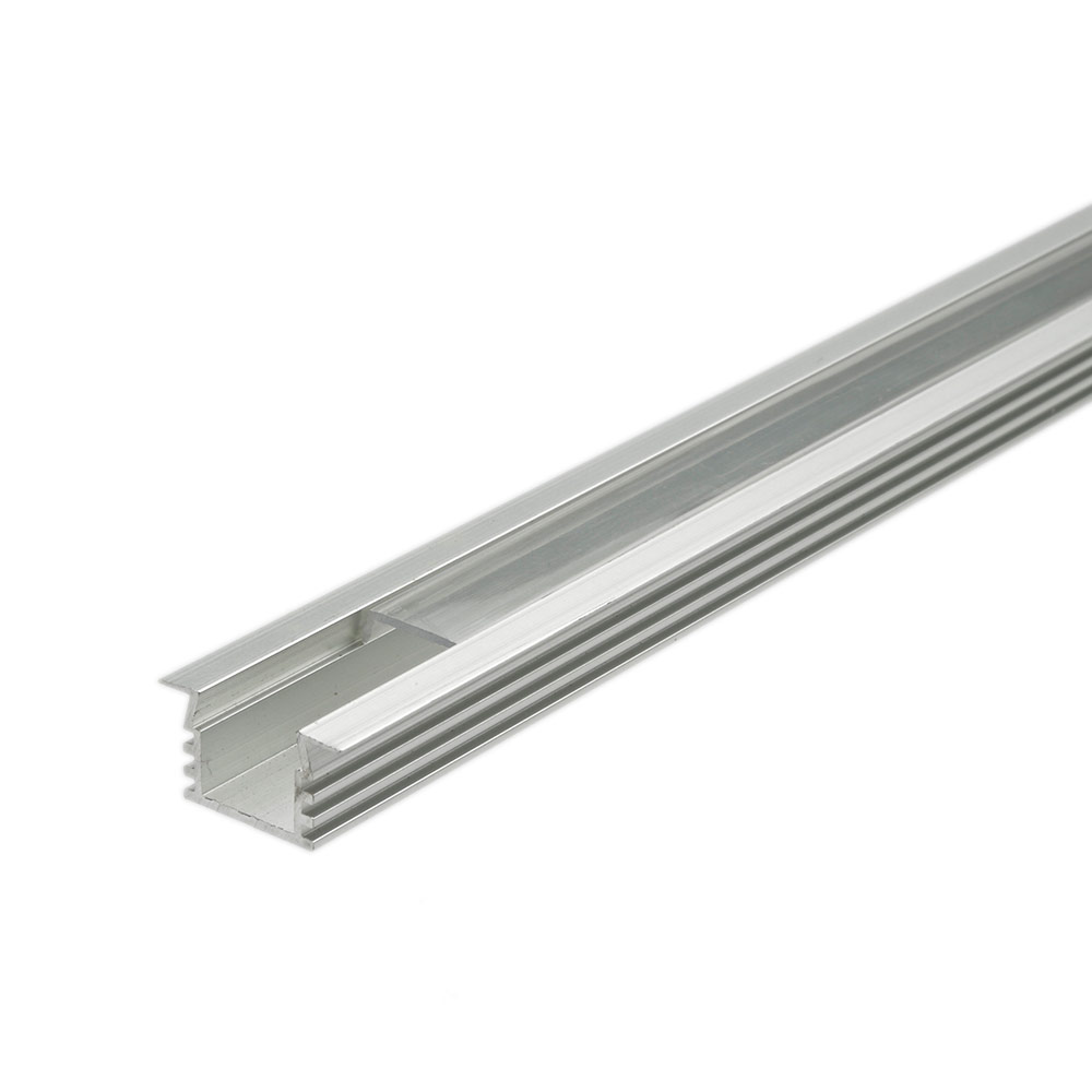 Biard 5 x 1 Meter Aluminium Inbouw Profiel voor LED Stripverlichting - Doorzichtig of Matt