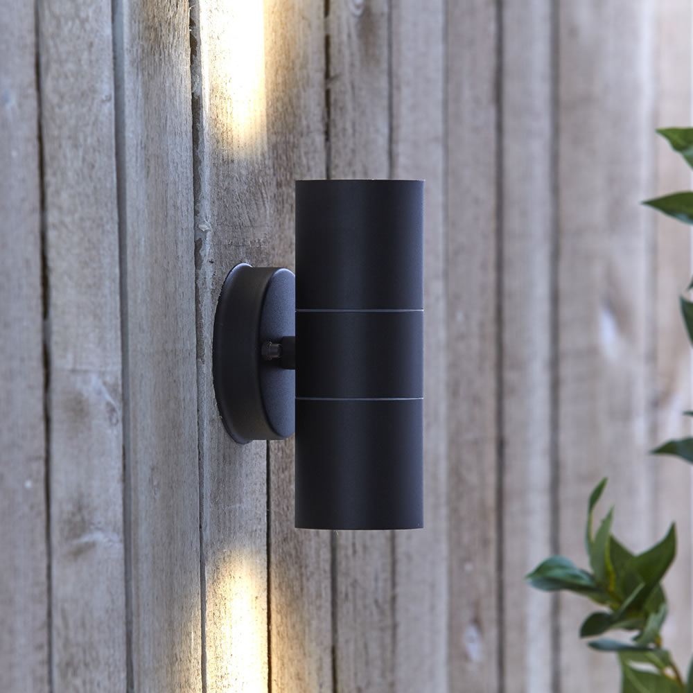 Biard Le Mans - Op- en Neerwaartse Buitenlamp - Rond - Zwart