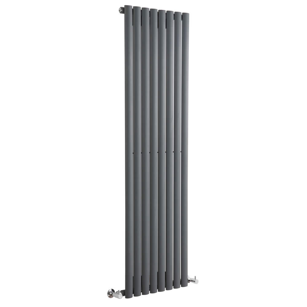 Revive Designradiator Verticaal Antraciet 160cm x 47,2cm x 5,6cm 1122 Watt