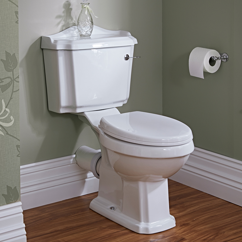 Toilet Belmont met Reservoir en Toiletzitting - Keramisch