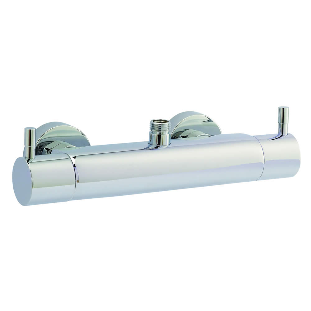 ''Ronde'' 2-greeps Thermostatische Douchekraan