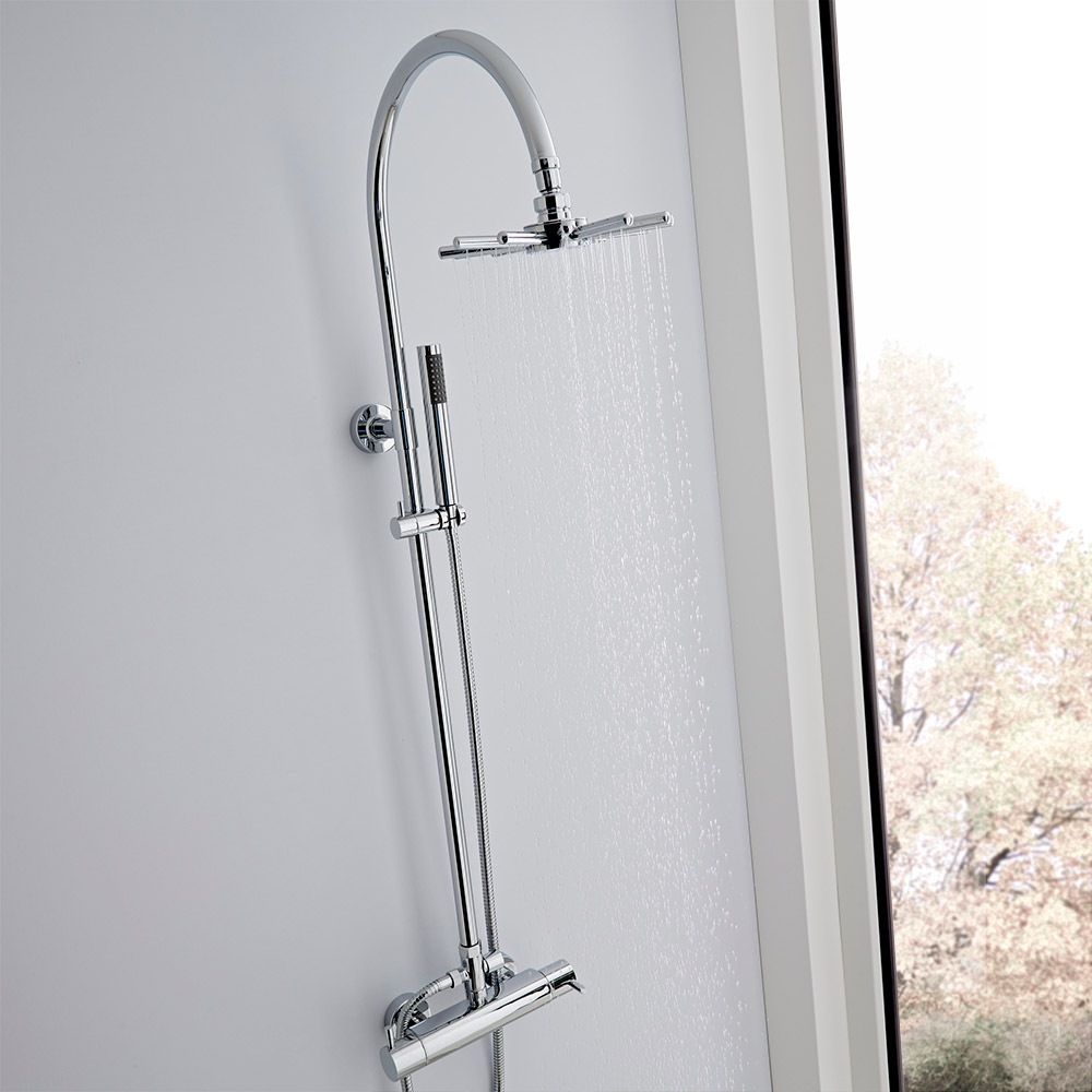 Infinity II Thermostatische Douchezuil