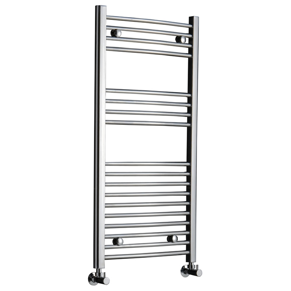 Ischia Gebogen Handdoekradiator Chroom 100cm x 50cm x 4,2cm 359 Watt