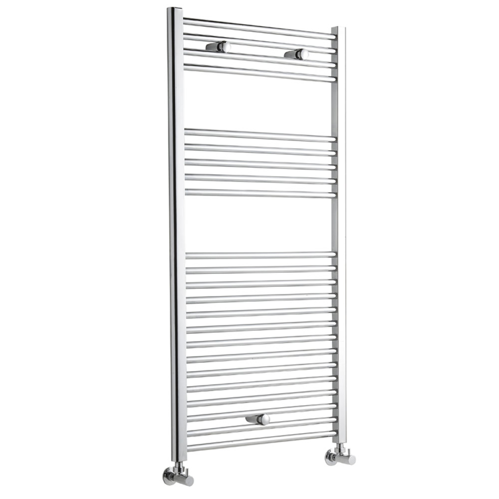 Ischia Handdoekradiator Chroom 120cm x 60cm x 3cm 533 Watt