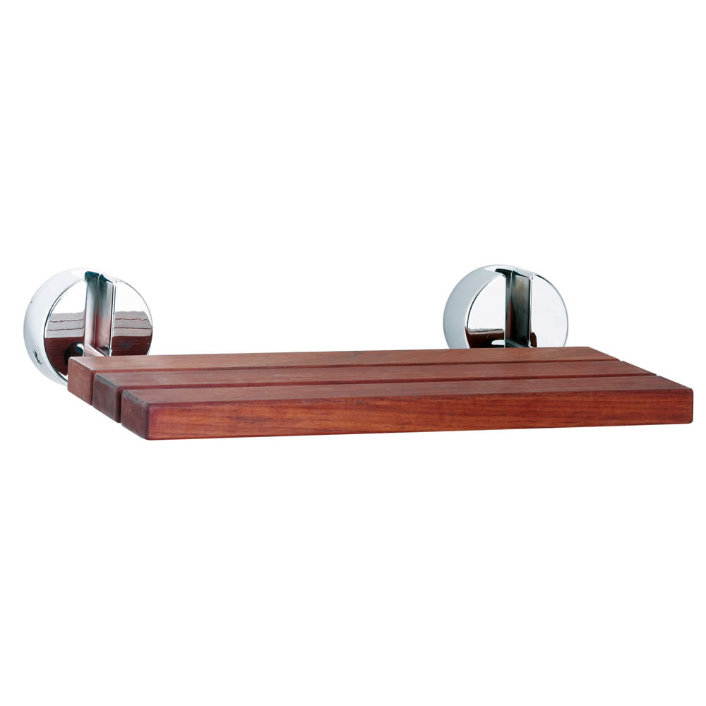 Opklapbaar Douchezitje Teak