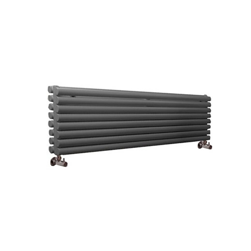 Revive Designradiator Horizontaal Antraciet 47,2cm x 178cm x 7,8cm 1798Watt