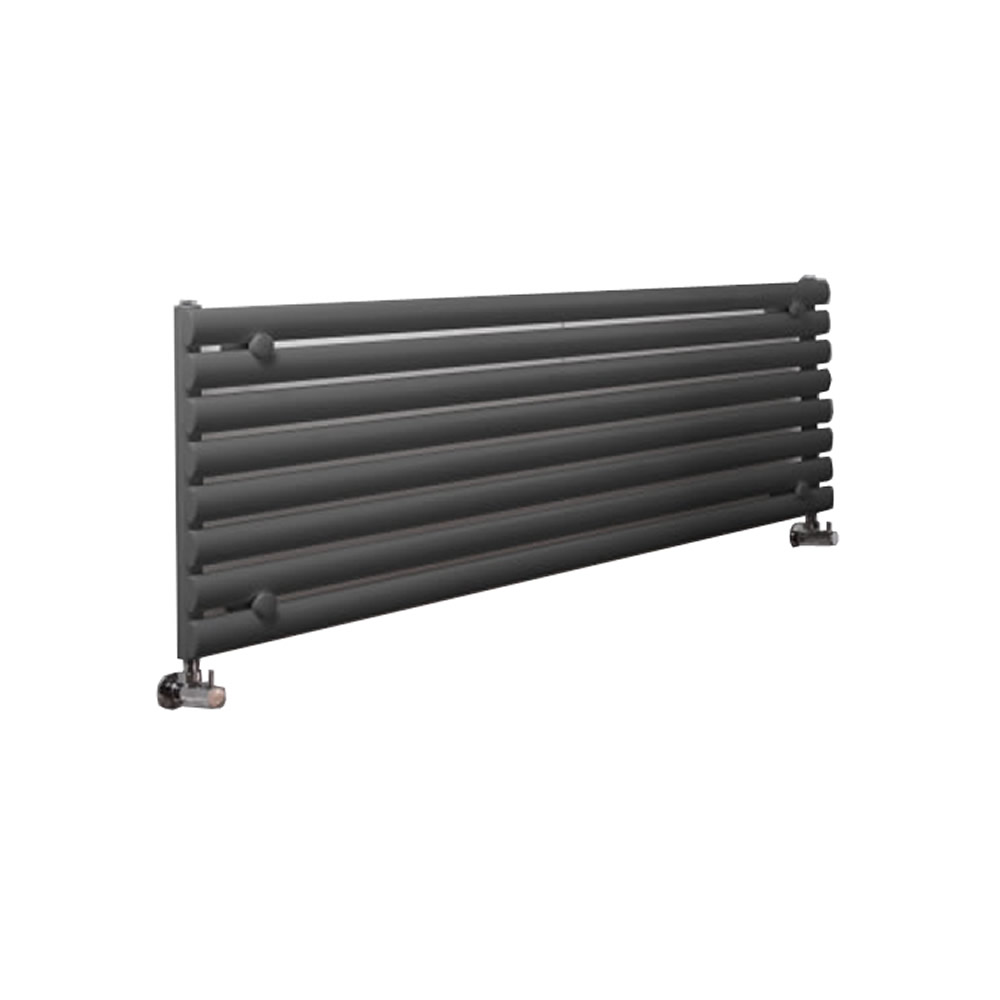 Revive Designradiator Horizontaal Antraciet 47,2cm x 178cm x 5,6cm 1162 Watt