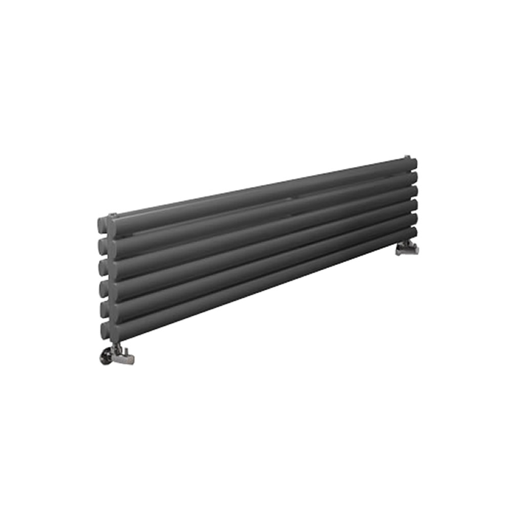 Revive Designradiator Horizontaal Antraciet 35,4cm x 178cm x 7,8cm 1325 Watt