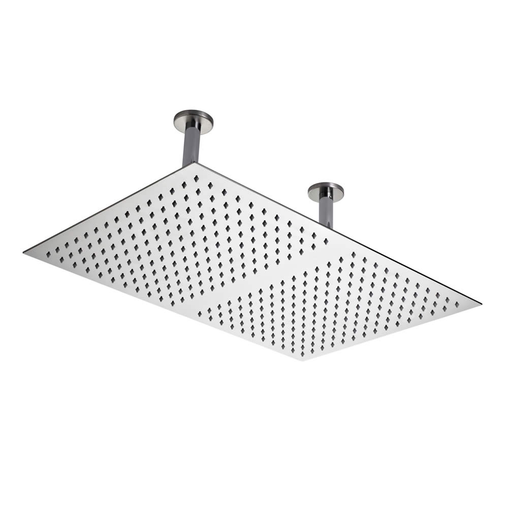 KUBIX Mega Regendouchekop met 2x Plafond douche-armen