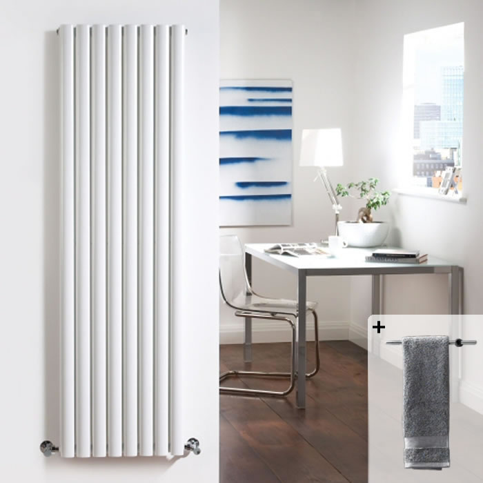 Revive Designradiator Verticaal Wit 178cm x 47,2cm x 10,5cm 2311 Watt
