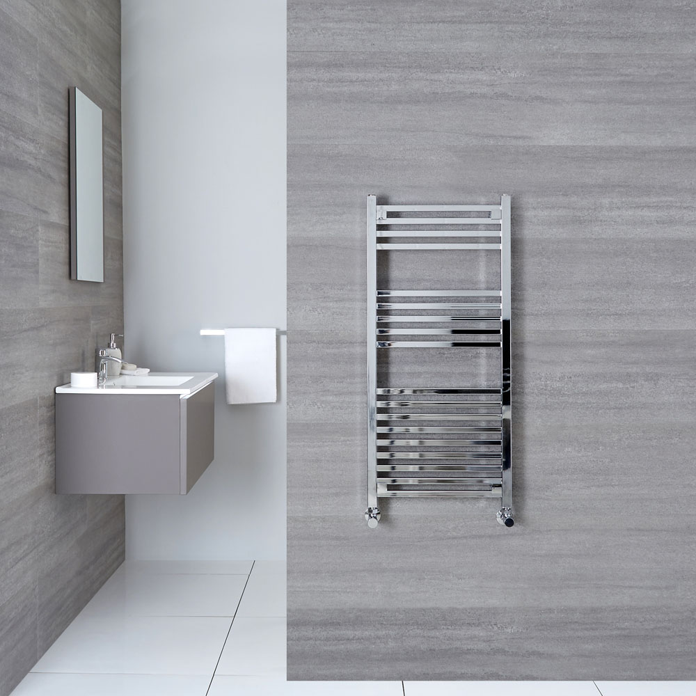 Select Handdoekradiator Chroom 97,4cm x 45cm x 3cm 366 Watt