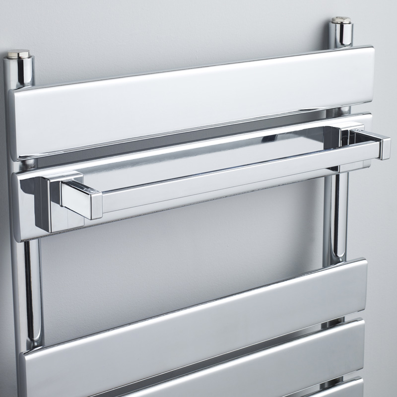 Magnetisch handdoekenrek alleen geschikt voor de vlakke designer radiatoren