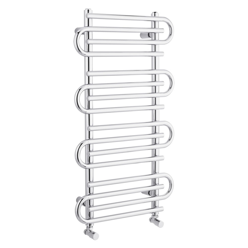 Select Handdoekradiator Chroom 90cm x 51cm x 6,5cm 357 Watt