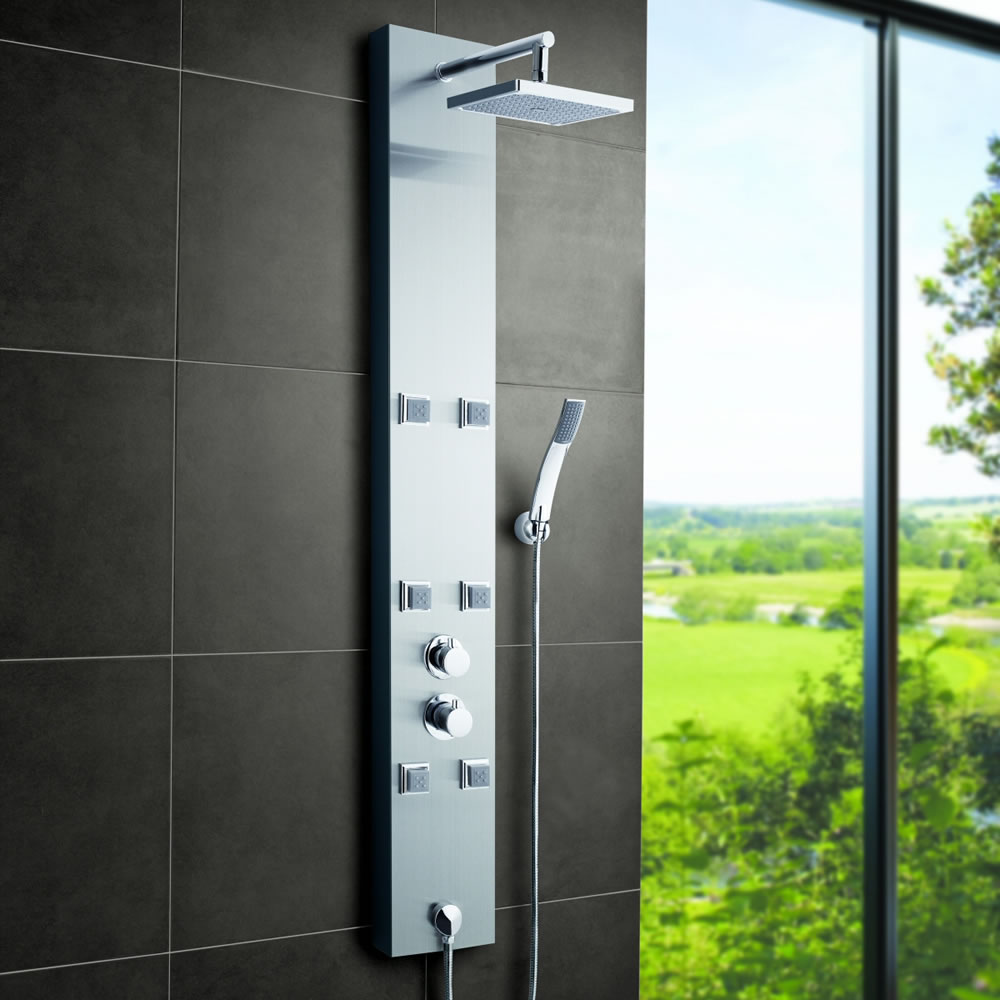 Thermostatisch Douchepaneel