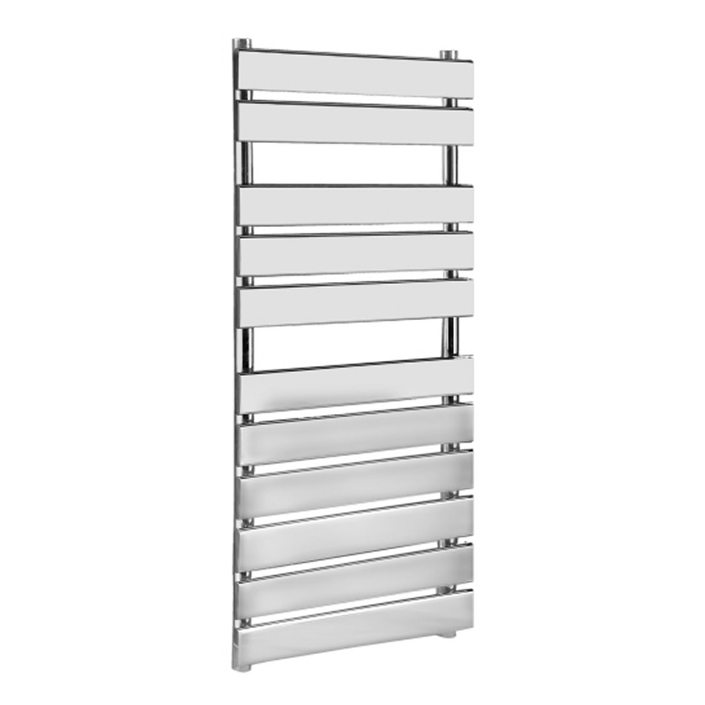 Elgin Gebogen Handdoekradiator Chroom 120cm x 50cm x 7,5cm 484 Watt