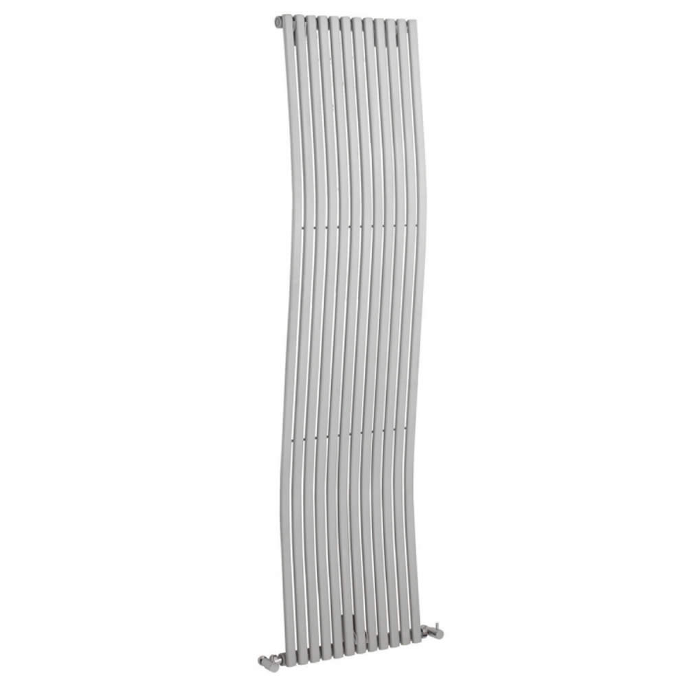 Bolero Designradiator Verticaal Zilver 160cm x 45,6cm x 9cm 1185 Watt