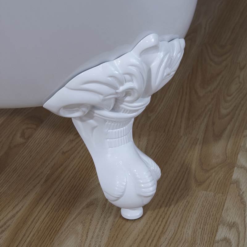 4 x Sphinks Pootjes voor een Hudson Reed Vrijstaand Bad - Wit