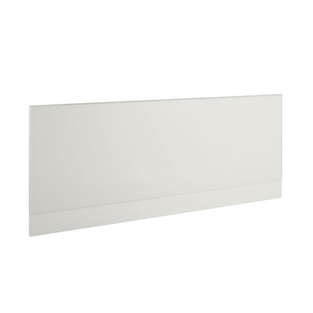 1 x Wit Voorpaneel voor bad inclusief badplint- 170cm x 48/55cm