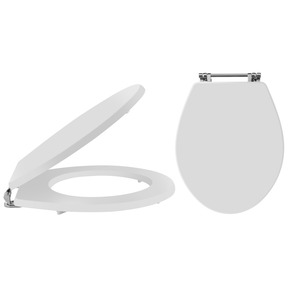 Richmond houten wc bril - wit