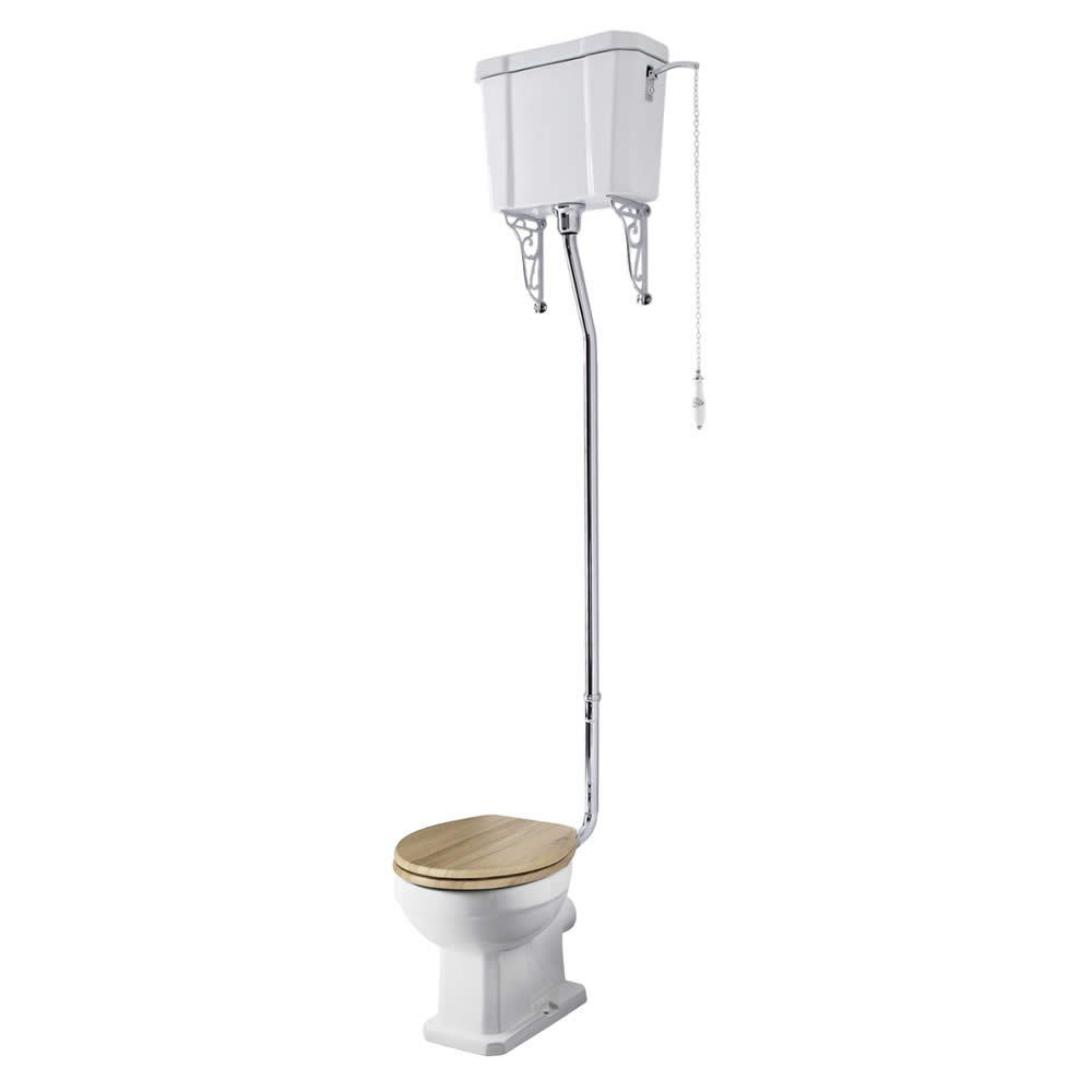 Richmond Toilet met Hoog Reservoir en keuze Toiletzitting