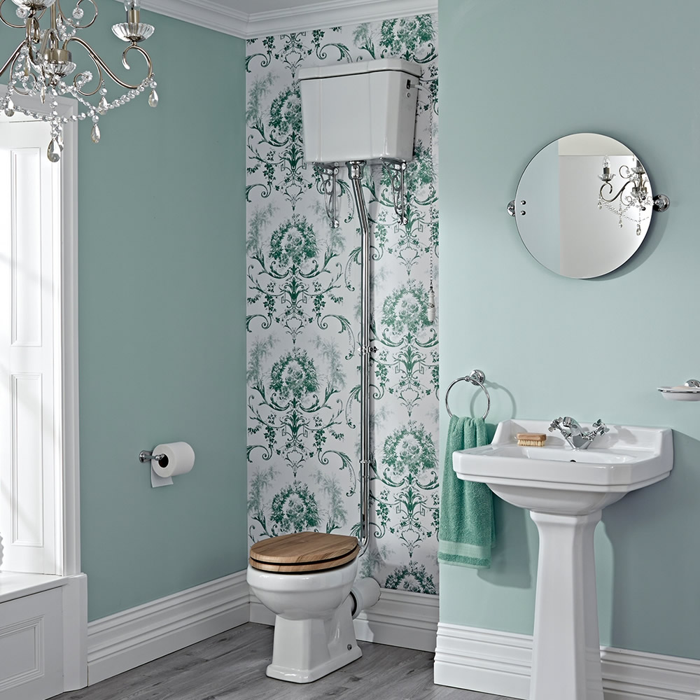 Richmond Keramisch HooghangToilet 216cm & Incl Reservoir & Keuze Toiletzitting