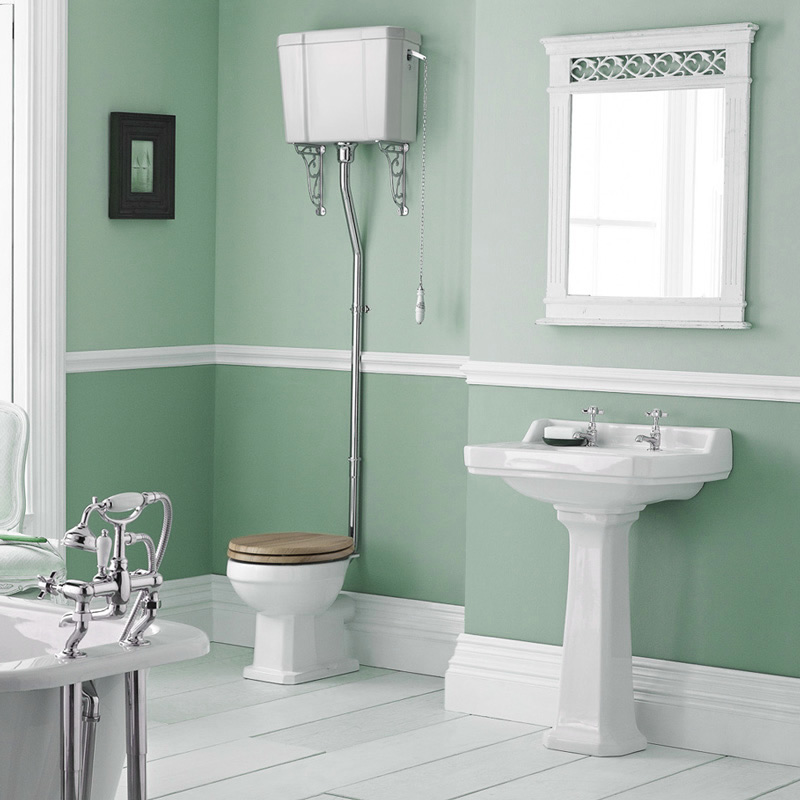 Richmond Wastafel - 59,5cm & Hooghangtoilet en Keuze Toiletzitting