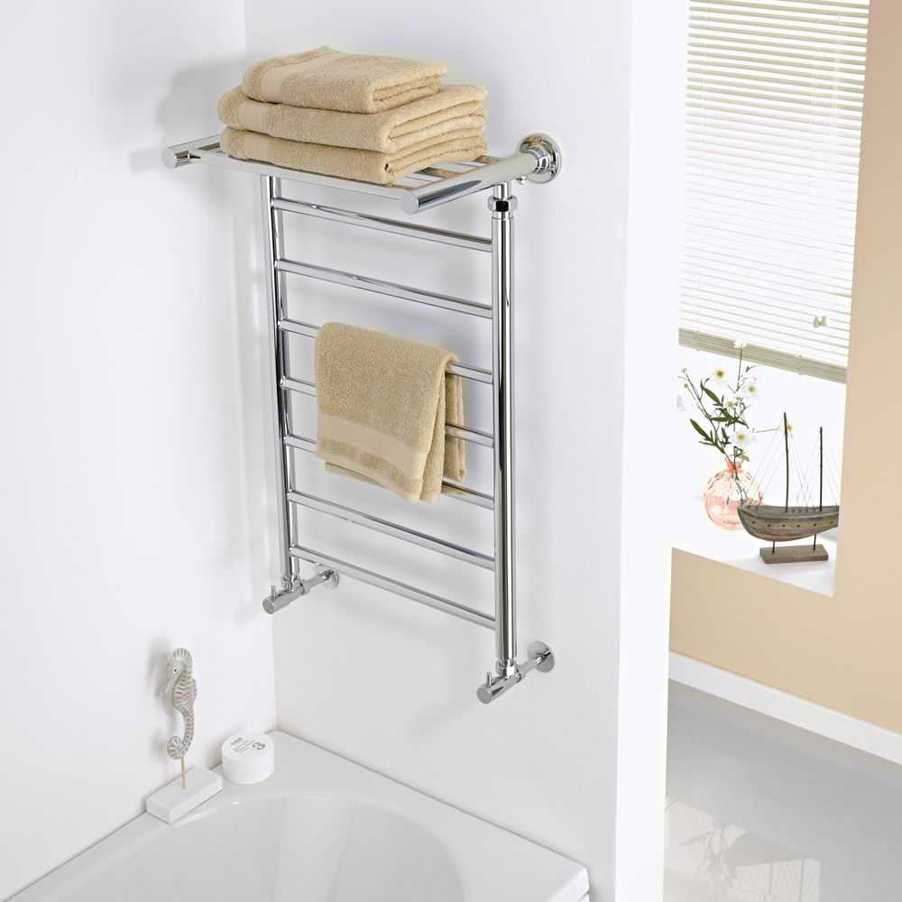 Pendle Handdoekradiator Chroom 79,4cm x 53,2cm x 30cm 282 Watt