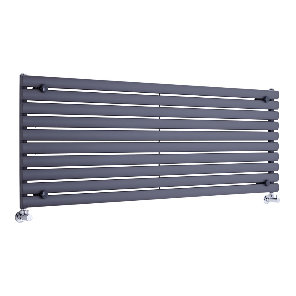 Revive Designradiator Horizontaal Antraciet 59cm x 160cm x 5,5cm 1299 Watt