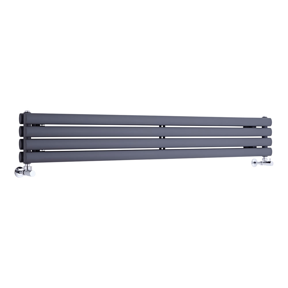 Revive Designradiator Horizontaal Antraciet 23,6cm x 160cm x 7,8cm 815 Watt