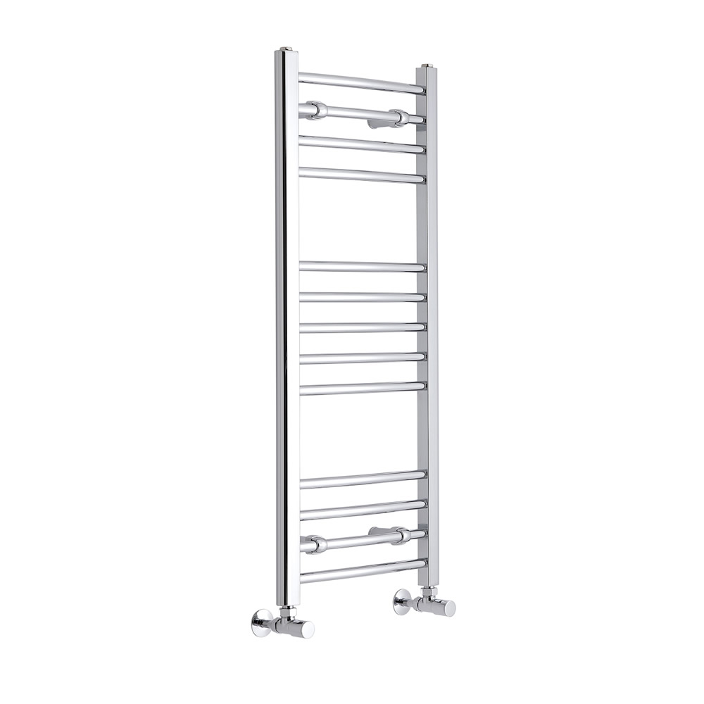 Eco Gebogen Handdoekradiator Chroom 100cm x 40cm x 3cm 264 Watt