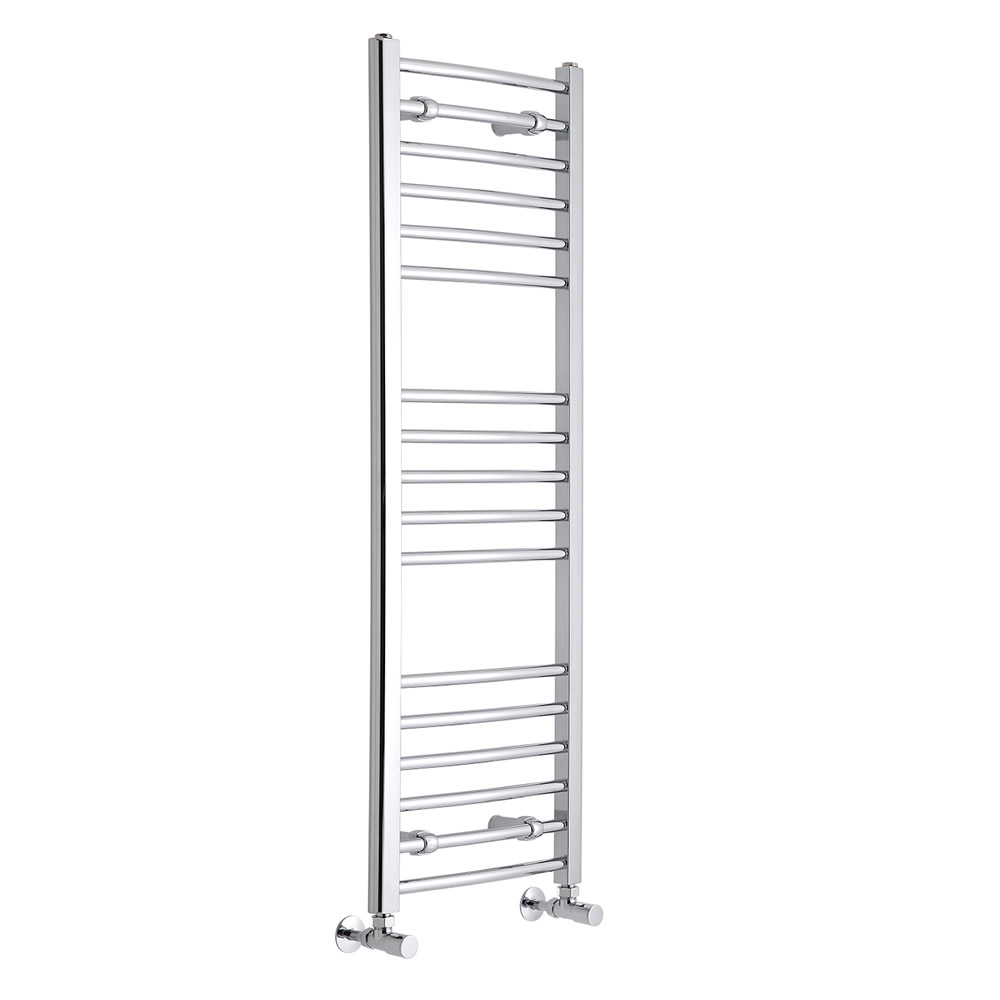Eco Gebogen Handdoekradiator Chroom 120cm x 40cm x 3cm 321 Watt