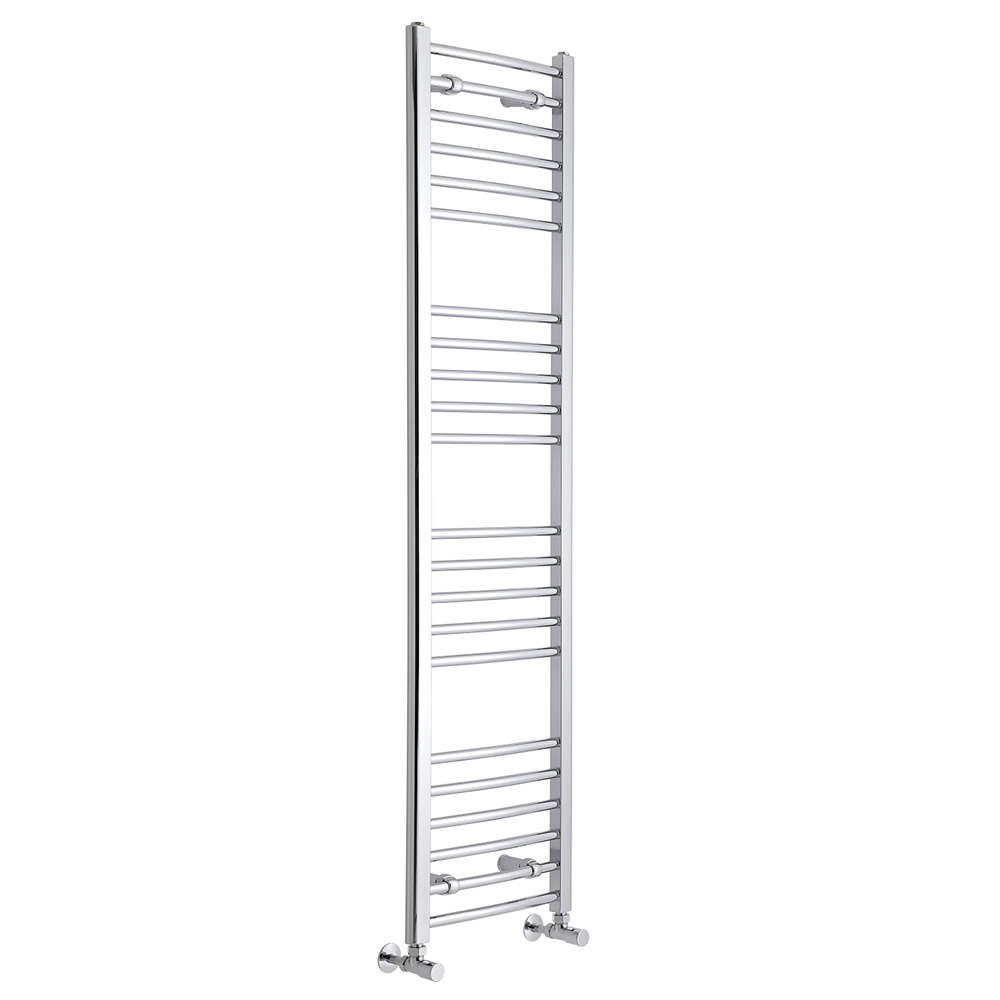 Eco Gebogen Handdoekradiator Chroom 160cm x 40cm x 3cm 426 Watt