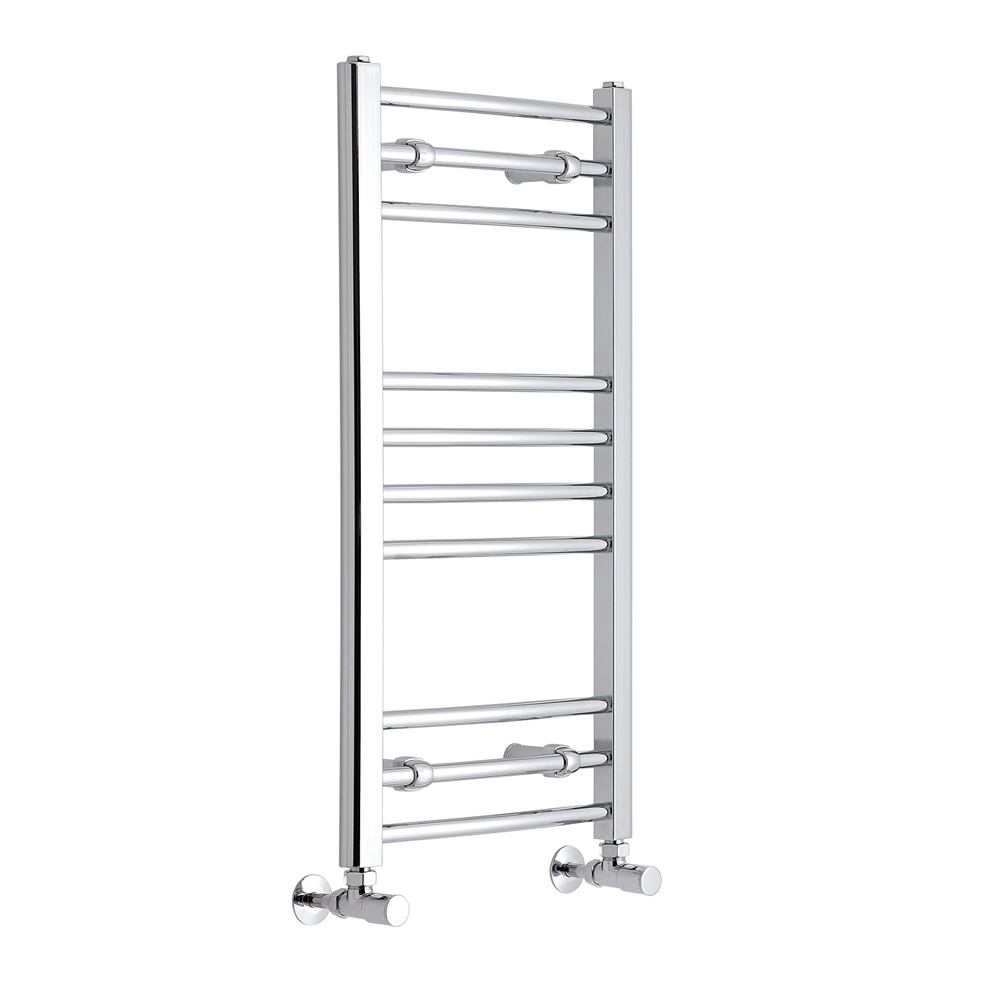 Eco Gebogen Handdoekradiator Chroom 80cm x 60cm x 3cm 276 Watt