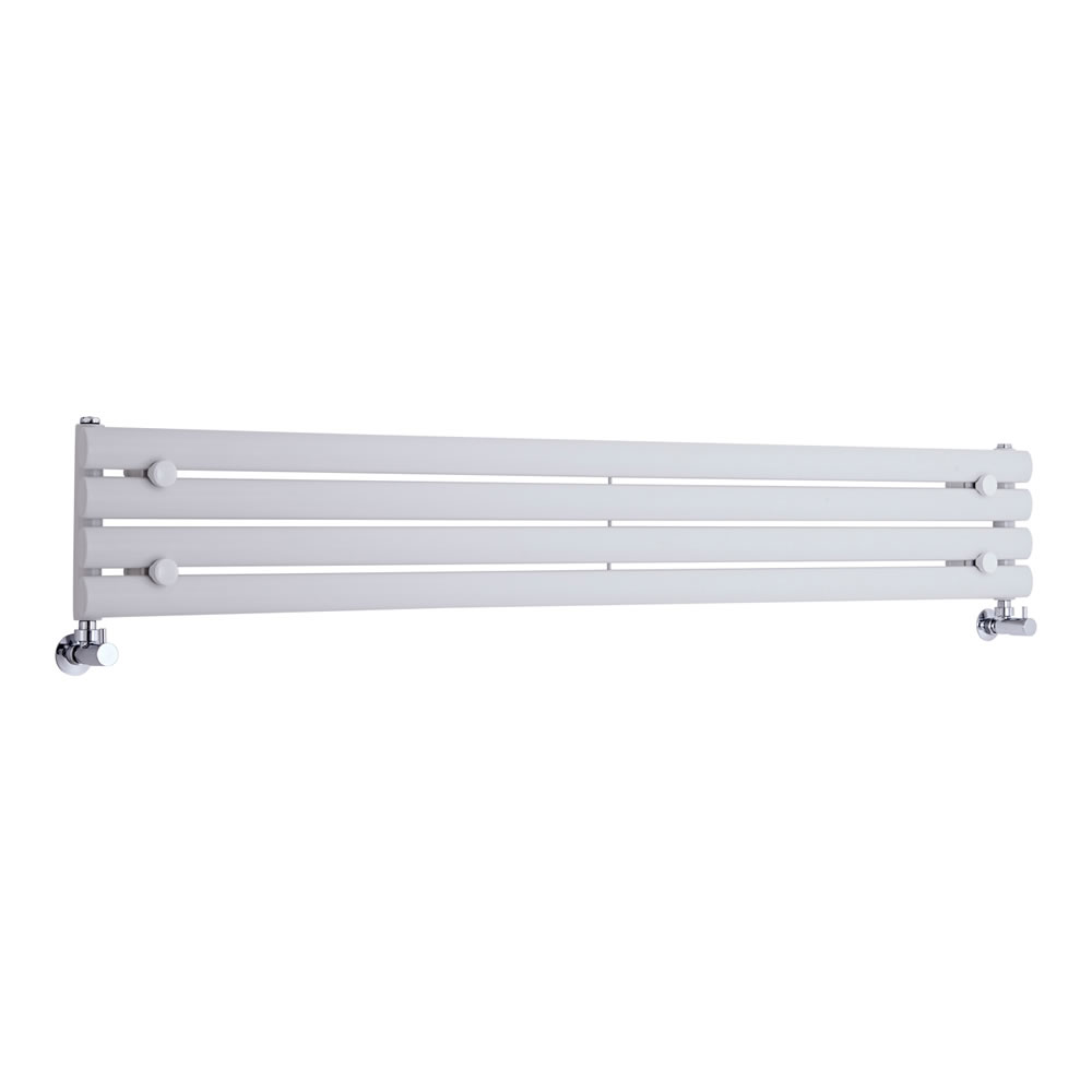 Revive Designradiator Horizontaal Wit 23,6cm x 160cm x 7,8cm 518 Watt