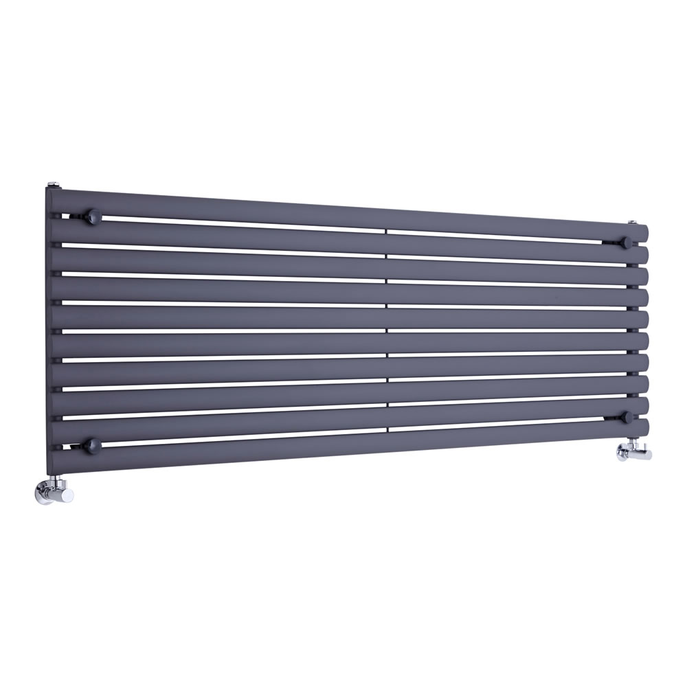 Revive Designradiator Horizontaal Antraciet 59cm x 178cm x 5,5cm 1476Watt