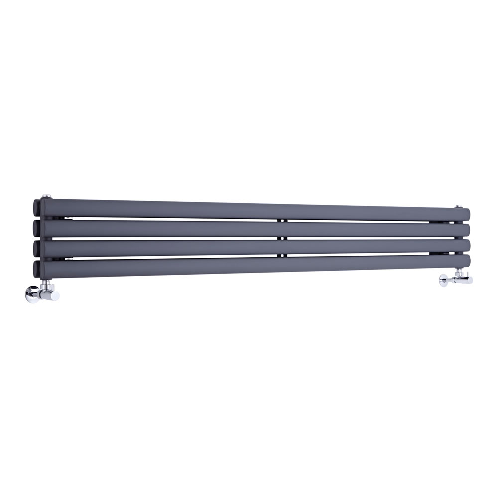 Revive Designradiator Horizontaal Antraciet 23,6cm x 178cm x 7,8cm 921 Watt