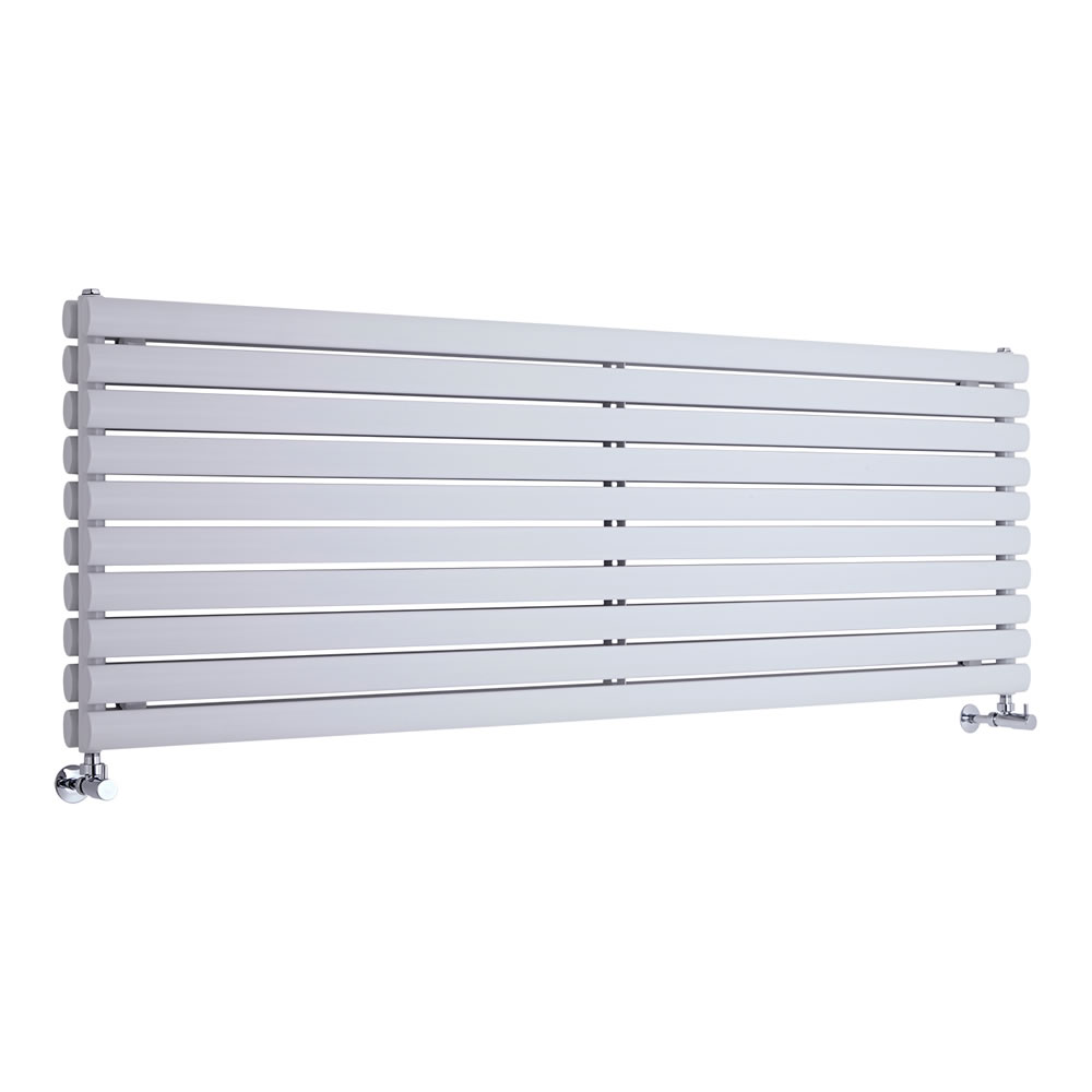 Revive Designradiator Horizontaal Wit 59cm x 178cm x 7,8cm 2066 Watt