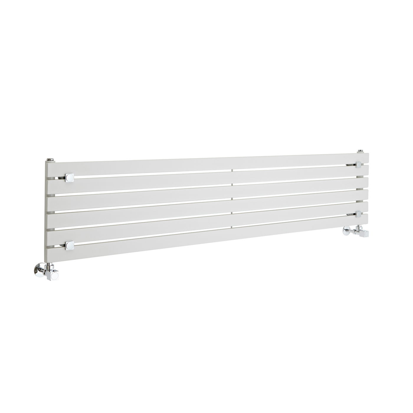 Sloane Designradiator Horizontaal Wit 35,4cm x 160cm x 5,4cm 773 Watt