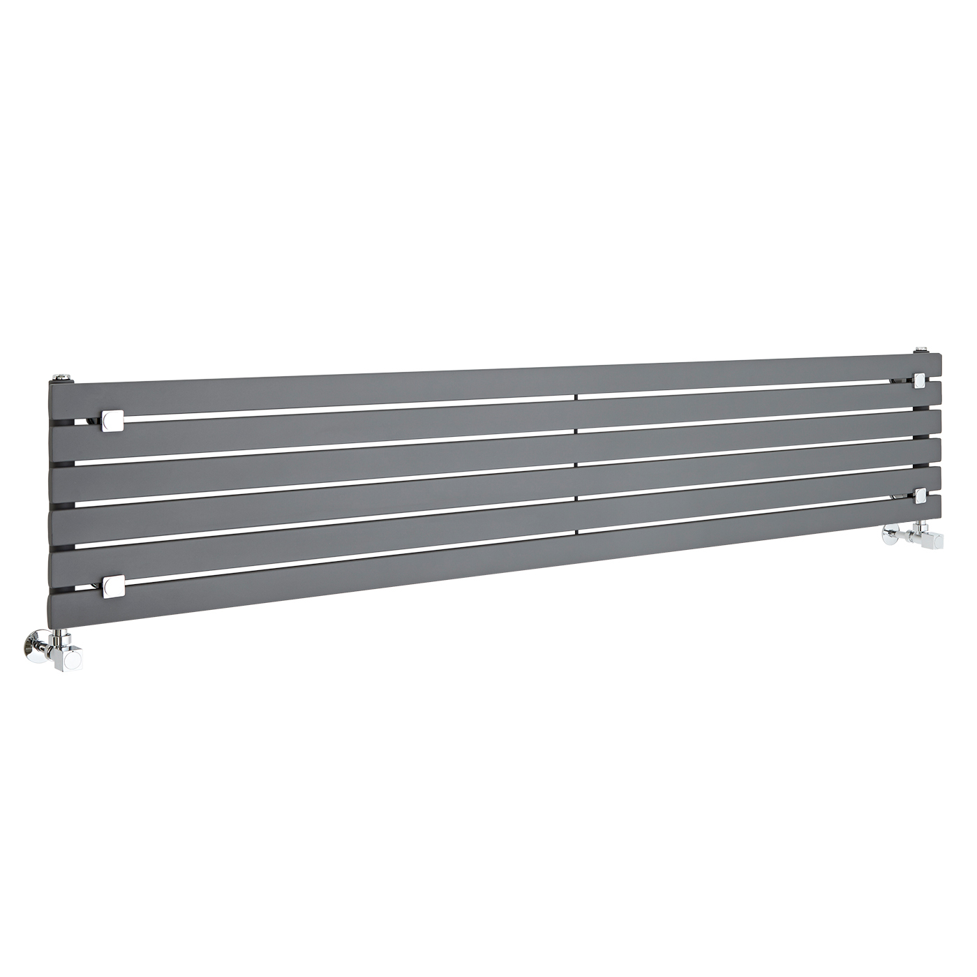 Sloane Designradiator Horizontaal Antraciet 35,4cm x 178cm x 5,4cm 821 Watt