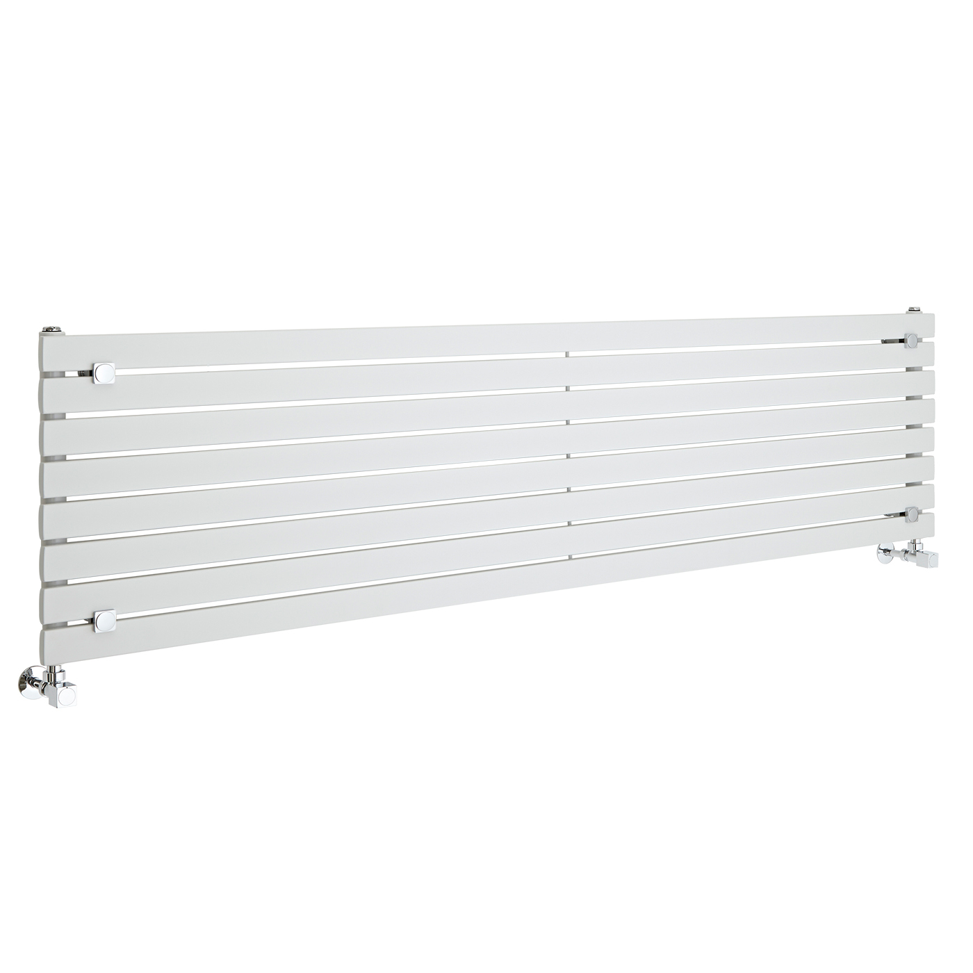 Sloane Designradiator Horizontaal Wit 47,2cm x 178cm x 5,4cm 1145 Watt